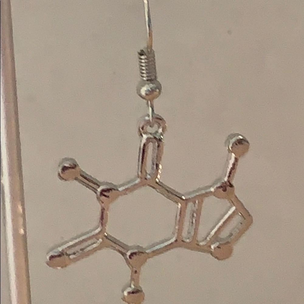 NEW earrings chemical formula - Picture 4 of 5